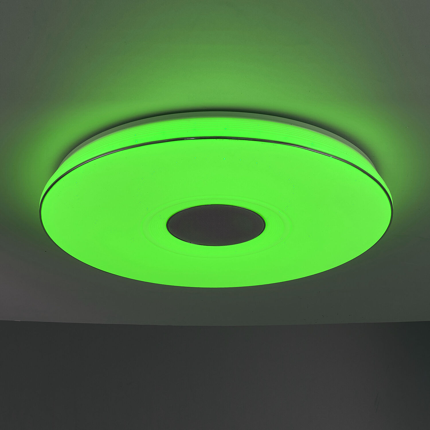 Музыкальная люстра Citilux Light & Music CL703M100, арматура белая, плафоны полимер белый - фото 1