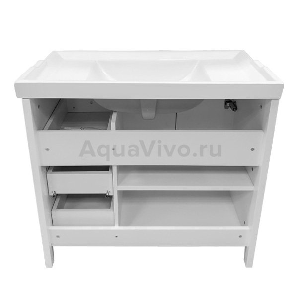 Мебель для ванной Comforty Тбилиси 90, цвет белый
