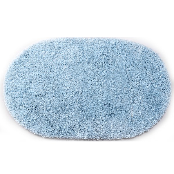 Коврик WasserKRAFT Dill BM-3946 Crystal Blue, 60x100 см, цвет голубой