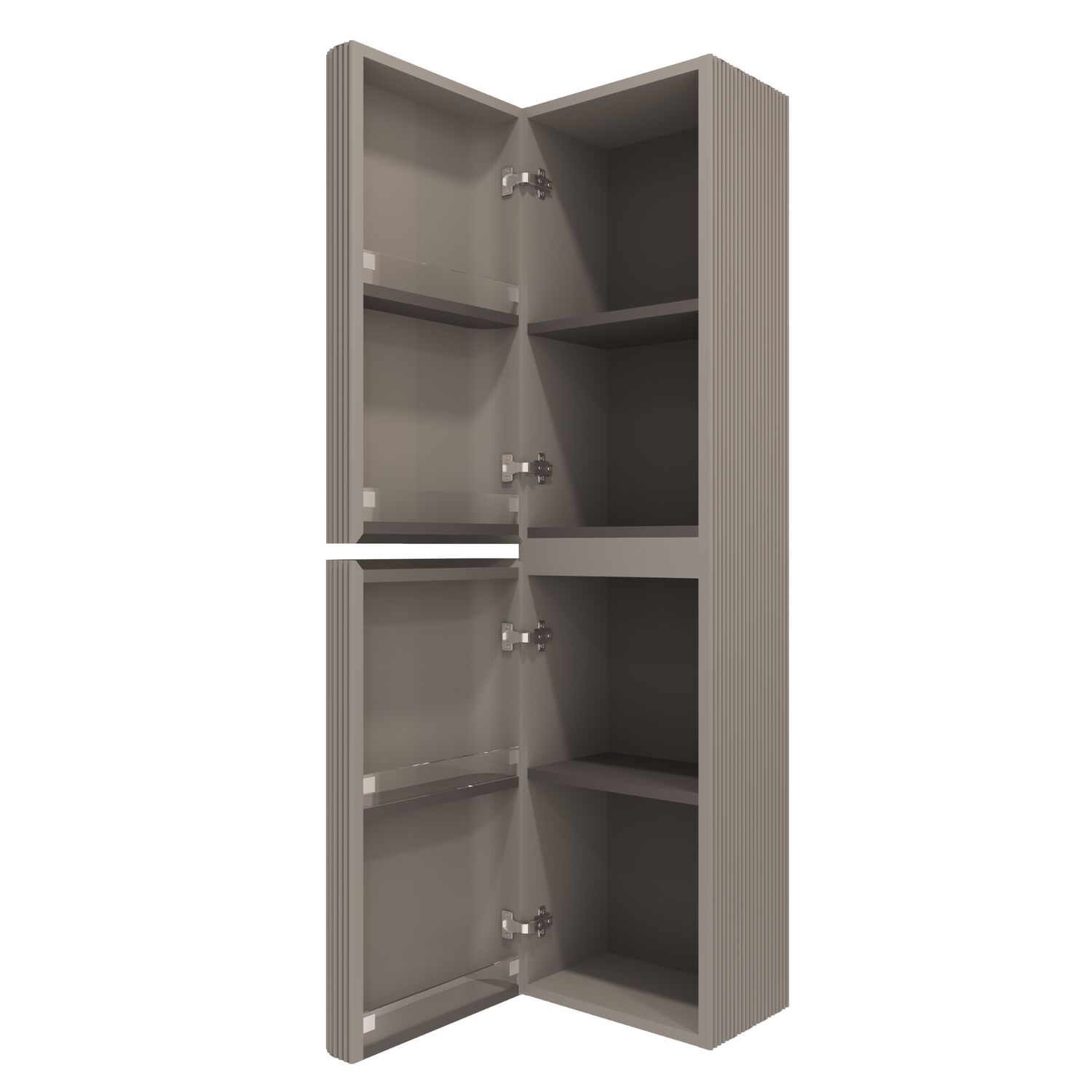 Шкаф-пенал Vincea Alto VSC-4A150MG-L 40, левый, цвет светло-серый матовый - фото 1