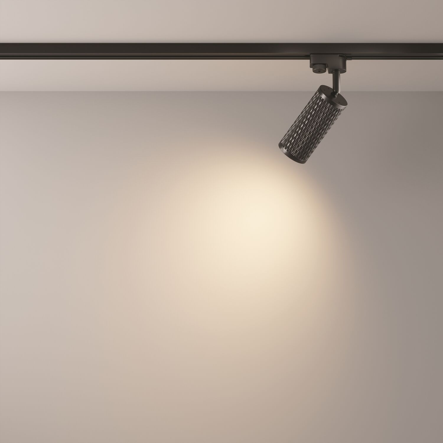Трековый светильник Maytoni Focus Design TR011-1-GU10-B, арматура черная    - фото 1