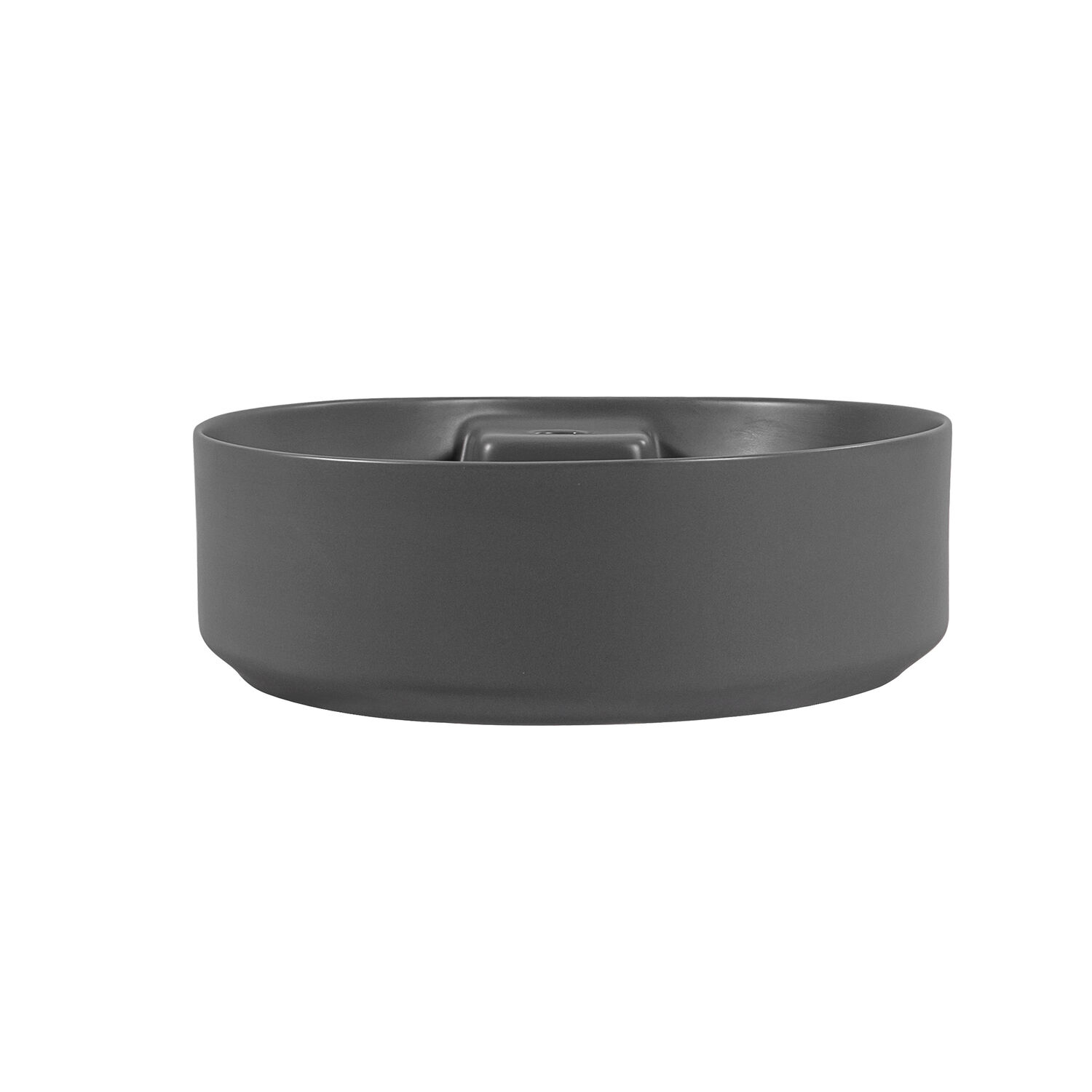 Раковина Акватек Европа AQ5212-MG накладная, 41x41 см, цвет серый матовый - фото 1