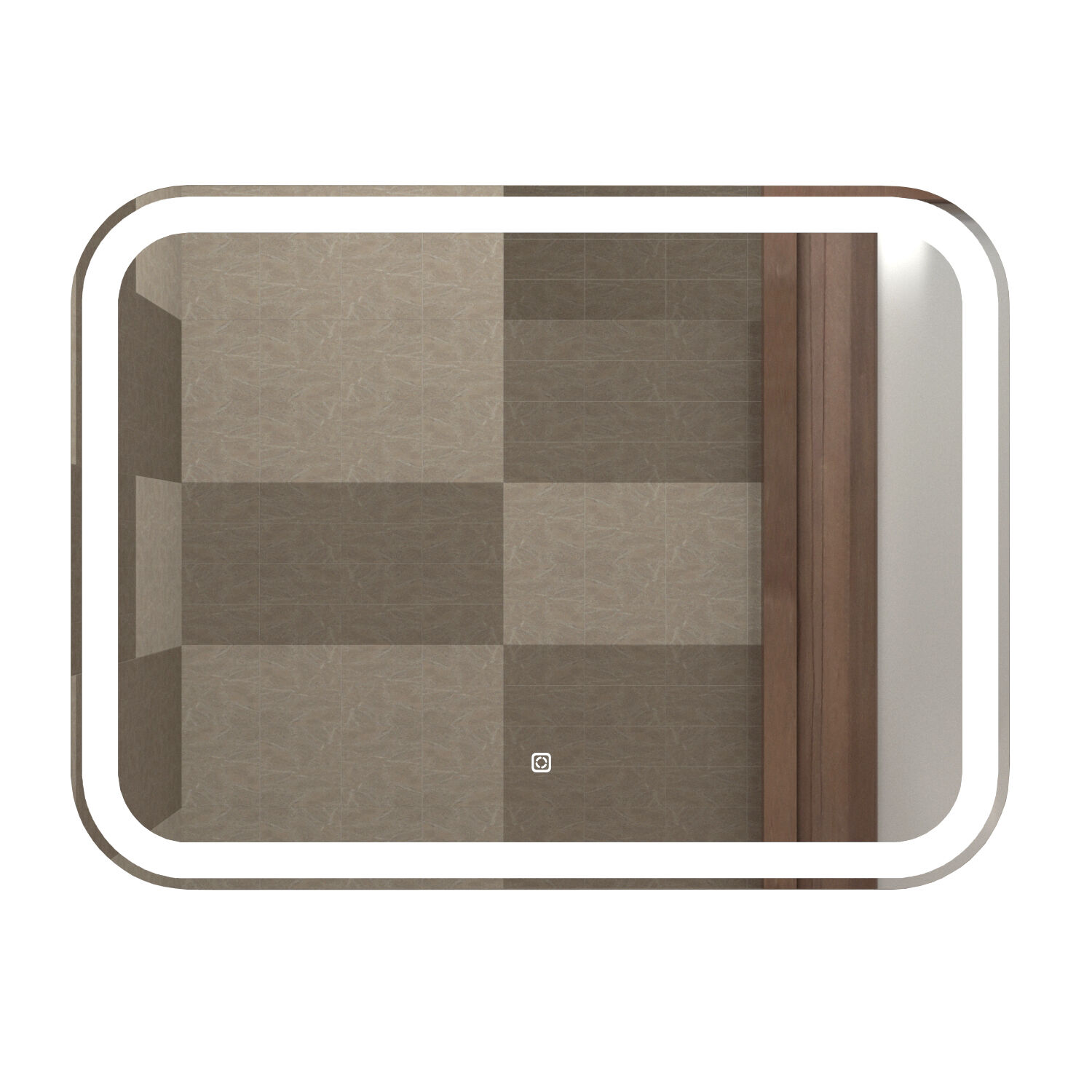 Зеркало Mixline Стив Нео S 80x60, с подсветкой