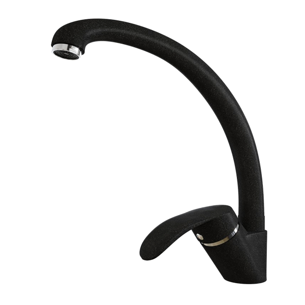 Смеситель Mixline ML-GS02-343 для кухни, цвет антрацит - фото 1