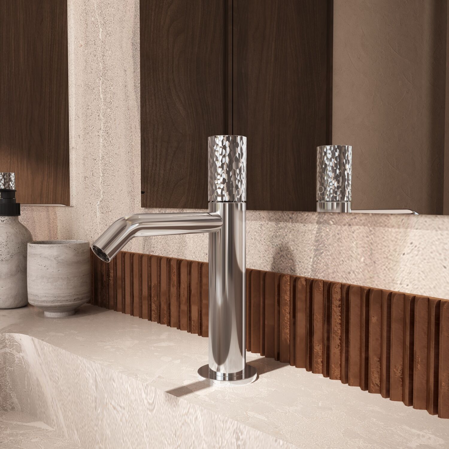 Смеситель Vincea Aura VBF-6AU1CH для раковины, цвет хром - фото 1