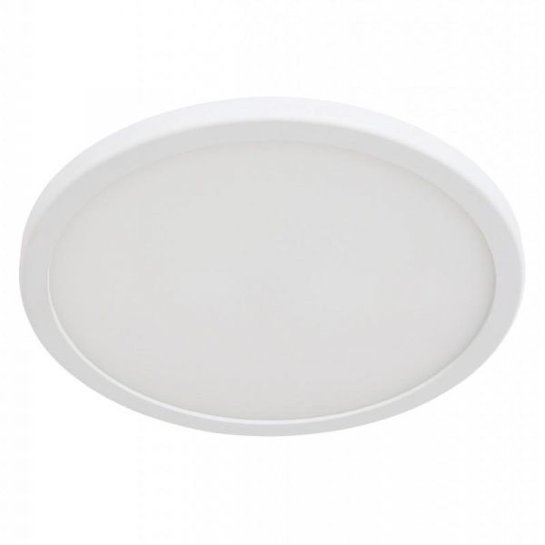 Потолочный светильник Arte Lamp Mesura A7975PL-1WH, арматура белая, плафон пластик белый, 18х18 см