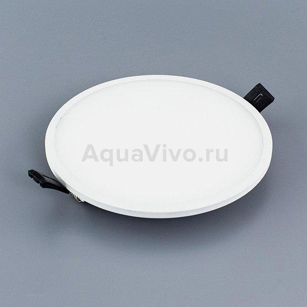 Точечный светильник Citilux Омега CLD50R220N, арматура белая, плафон полимер белый, 4000K, 18х18 см