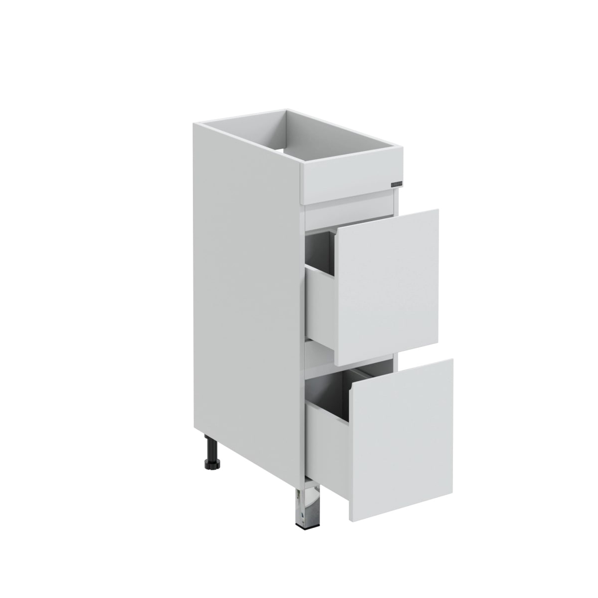 Тумба под раковину Санта Марс 29, с ящиками, цвет белый - фото 1