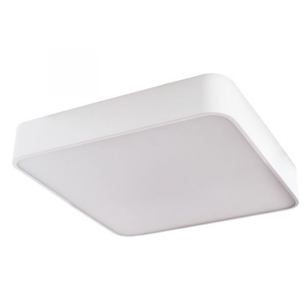 Потолочный светильник Arte Lamp Cosmopolitan A7210PL-3WH, арматура хром, плафон стекло белое, 40х40 см