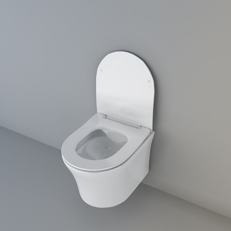 Унитаз CeruttiSPA Adige Aria CT7837 подвесной, безободковый, с сиденьем микролифт, цвет белый - фото 1