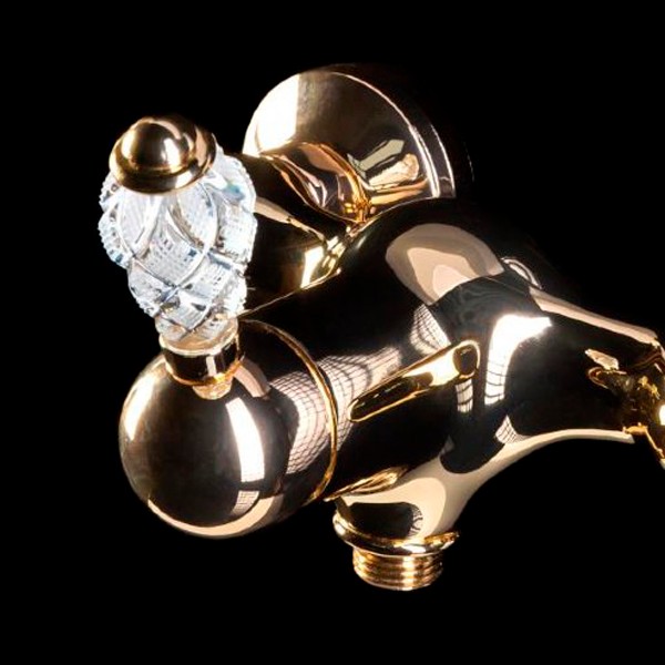 Смеситель Boheme Luxury Crystal 284-CRST для душа - фото 1