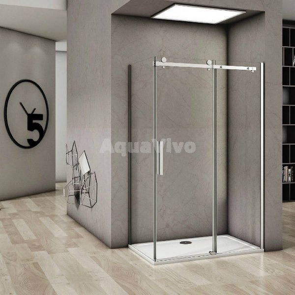 Душевой уголок Good Door Altair WTW+SP-C-CH 120x90, стекло прозрачное, профиль хром