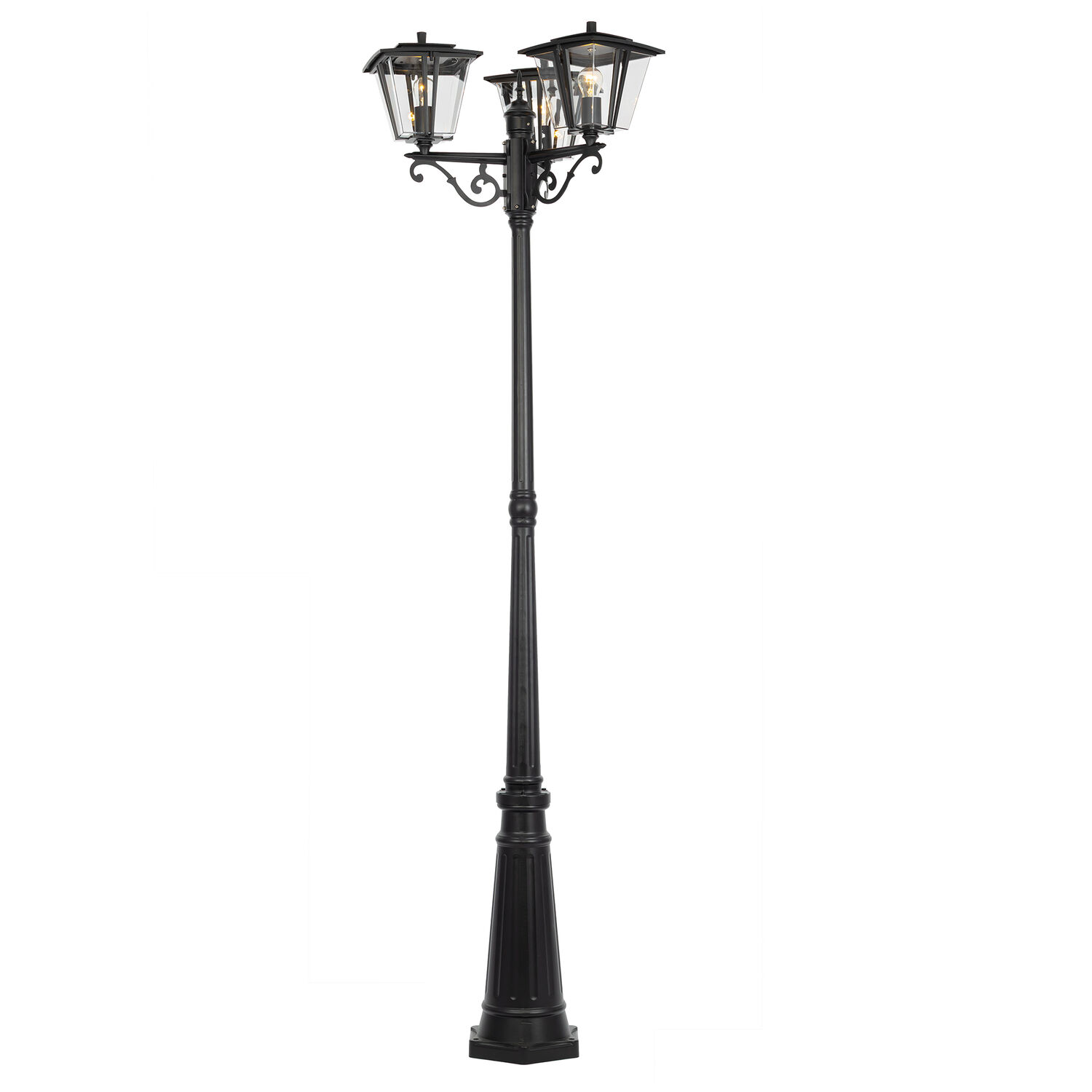 Уличный парковый светильник Citilux Forts CLU10P3, арматура черная - фото 1