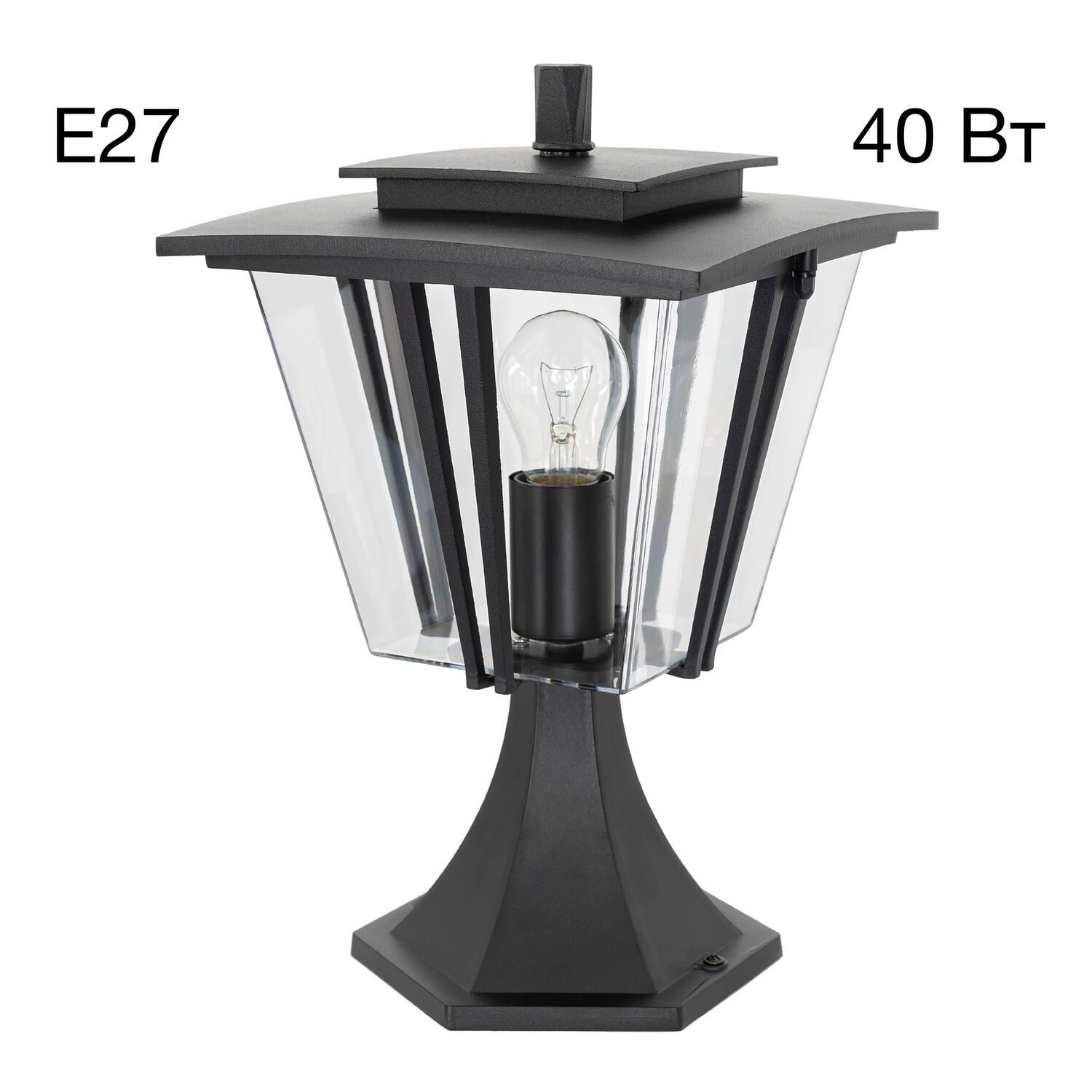 Уличный парковый светильник Citilux Forts CLU10C, арматура черная