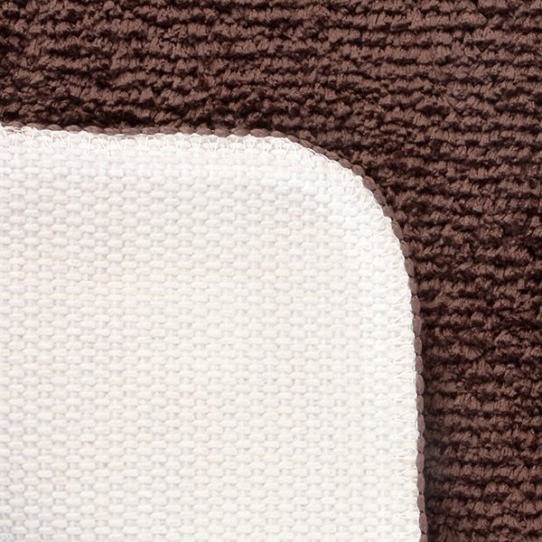 Коврик WasserKRAFT Vils BM-1041 Deep Mahogany для ванной, 75x45 см, цвет коричневый - фото 1