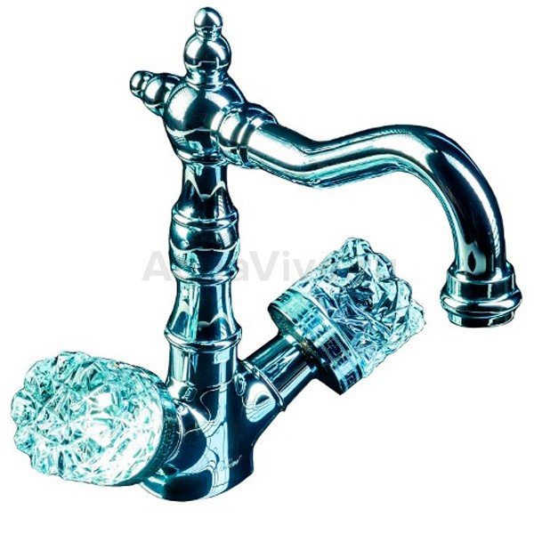 Смеситель Boheme Luxury Crystal 272-CRST для раковины, высокий