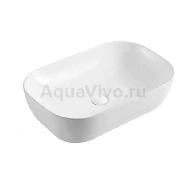 Раковина Weltwasser SK Elbach 21434 накладная, 60х40 см, цвет белый глянец