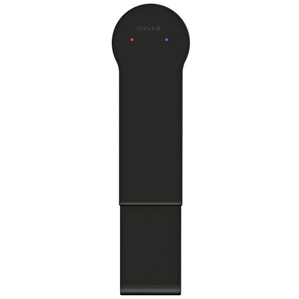 Смеситель Cersanit Brasko Black A63111 для раковины, с донным клапаном, цвет черный - фото 1