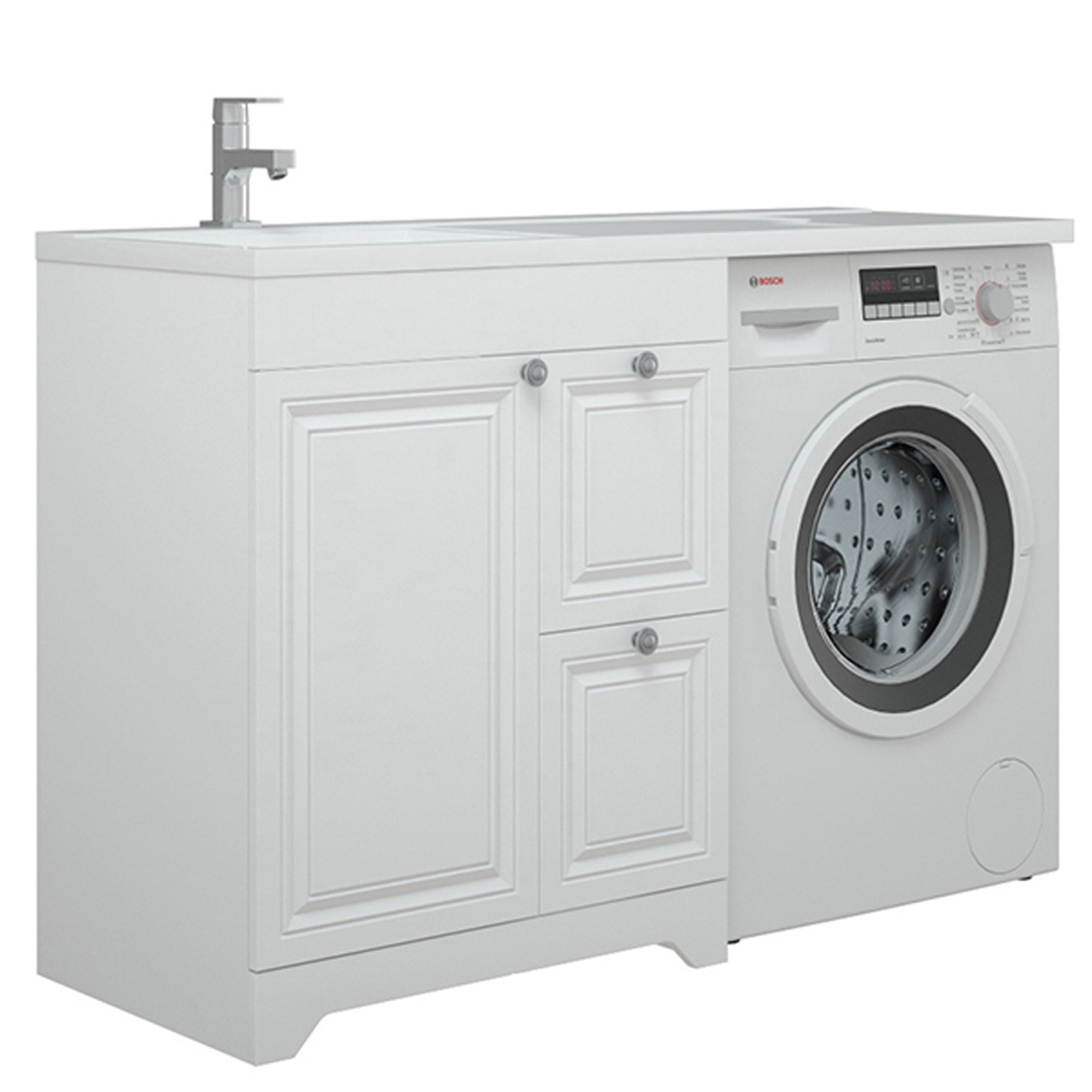 Тумба под раковину Corozo Леон Z2 70, напольная, цвет белый - фото 1