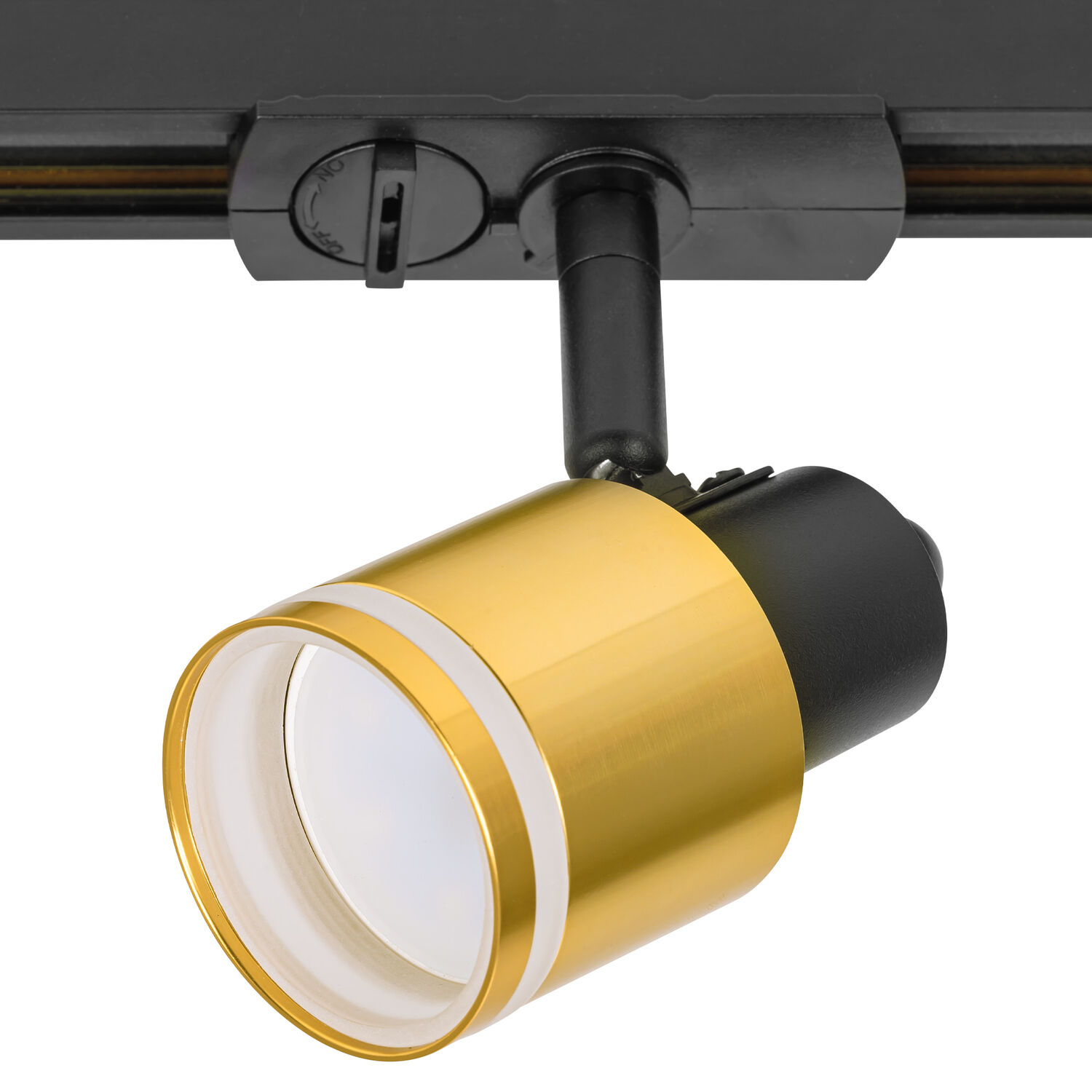 Трековый светильник Citilux Bruno CL565T14, арматура черная / бронза - фото 1