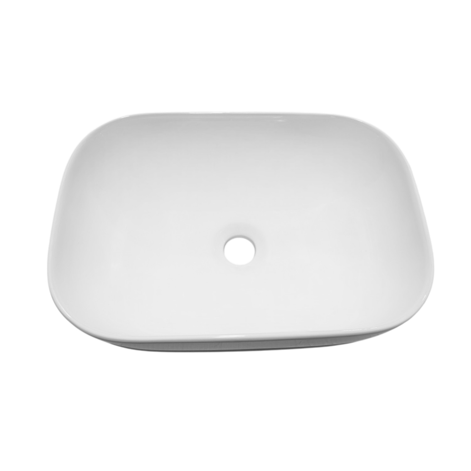 Раковина Joki Herba JK84354017 накладная, 46x32 см, цвет белый глянцевый - фото 1