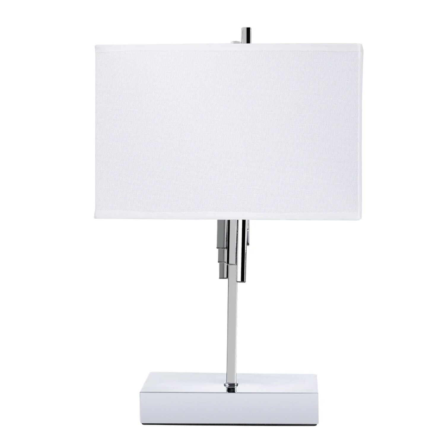 Декоративная настольная лампа Arte Lamp Julietta A5037LT-2CC, арматура хром, плафон ткань белый