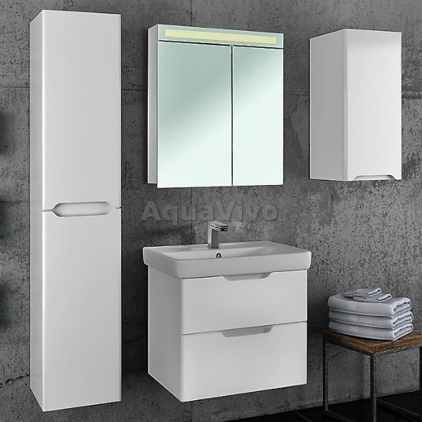 Мебель для ванной Dreja Q 60, цвет белый лак