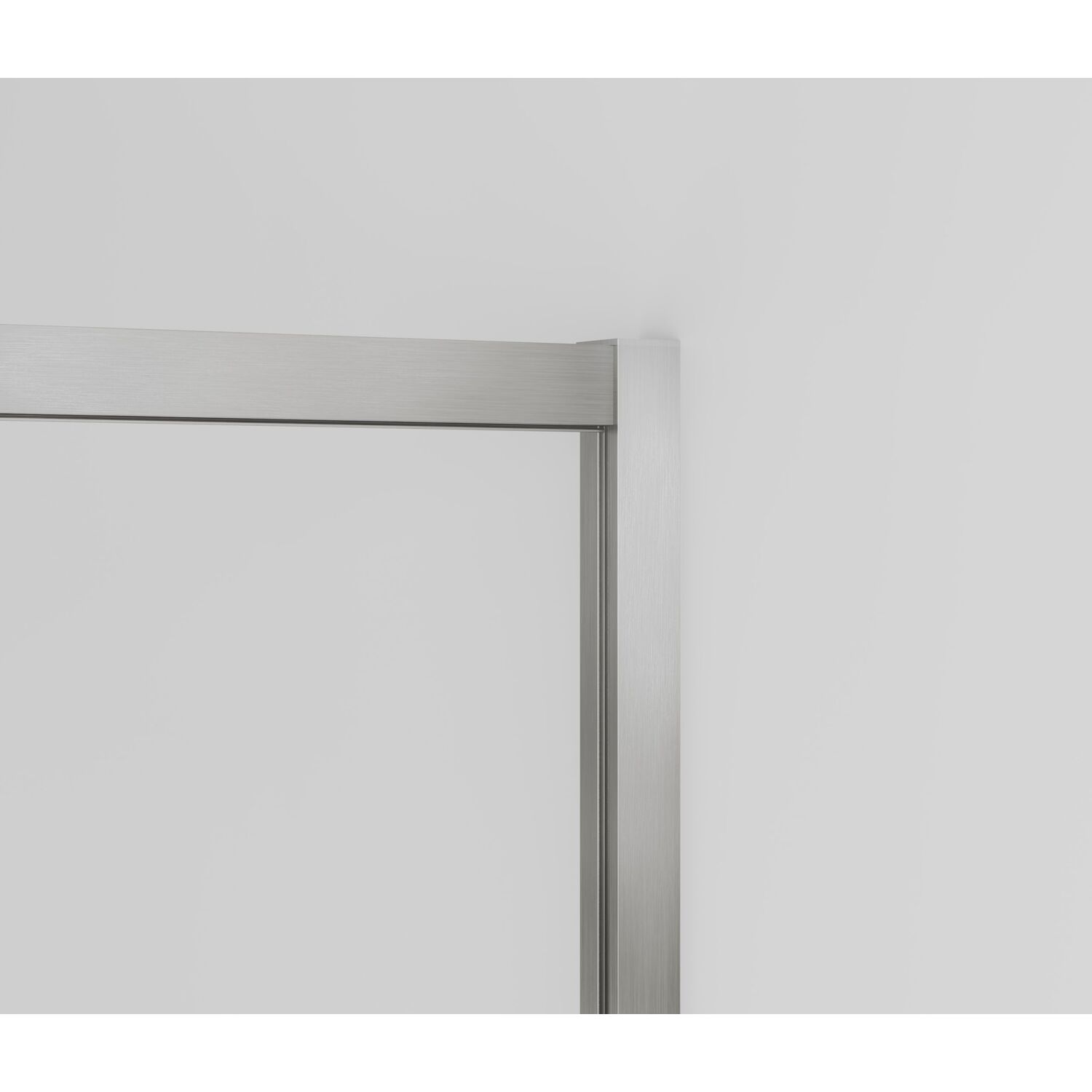 Душевой уголок Vincea Slim-N VSS-4SN 100x90, стекло прозрачное, профиль брашированный никель - фото 1