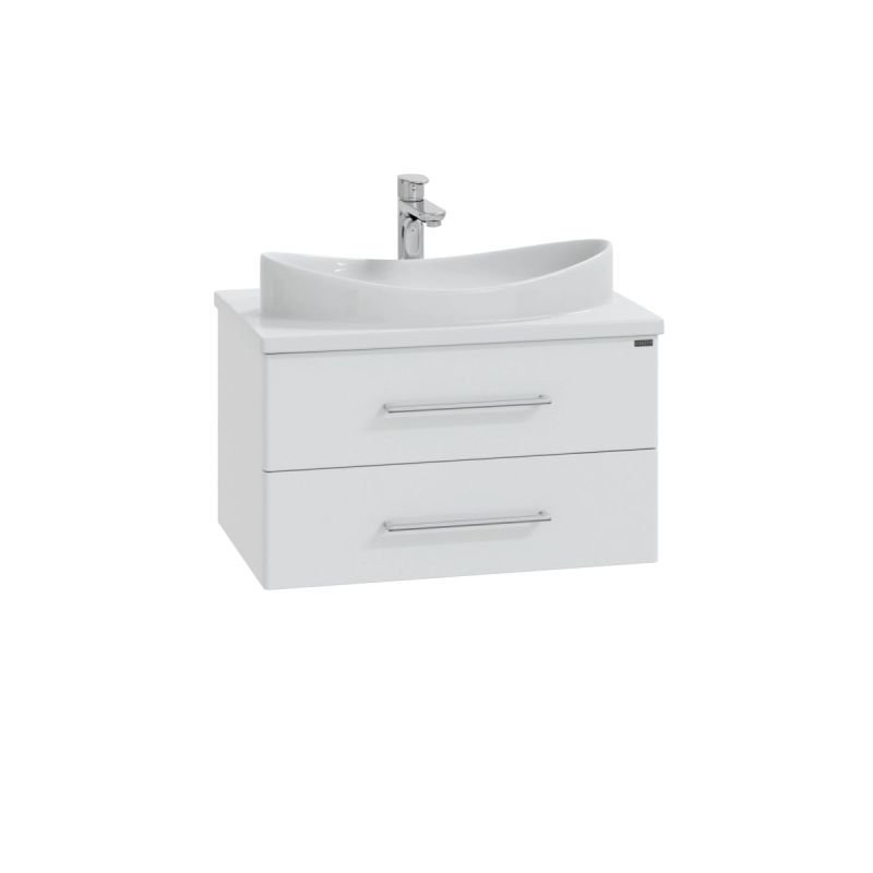 Тумба под раковину Санта Вегас 70 подвесная, цвет белый - фото 1