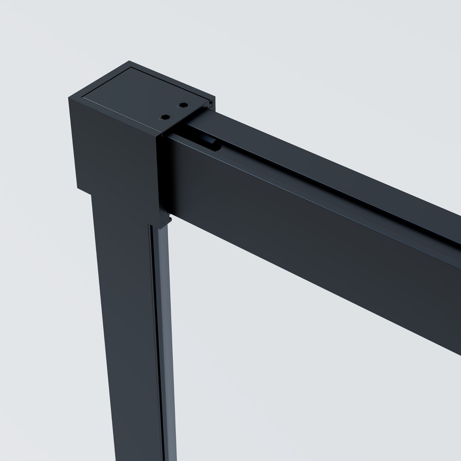 Душевая дверь Vincea Soft 2 VDS-3SO2 120x200, стекло прозрачное, профиль черный - фото 1