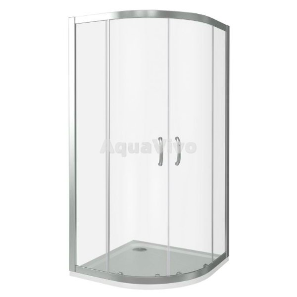 Душевой уголок Good Door Infinity R-80-C-CH 80х80, стекло прозрачное, профиль хром