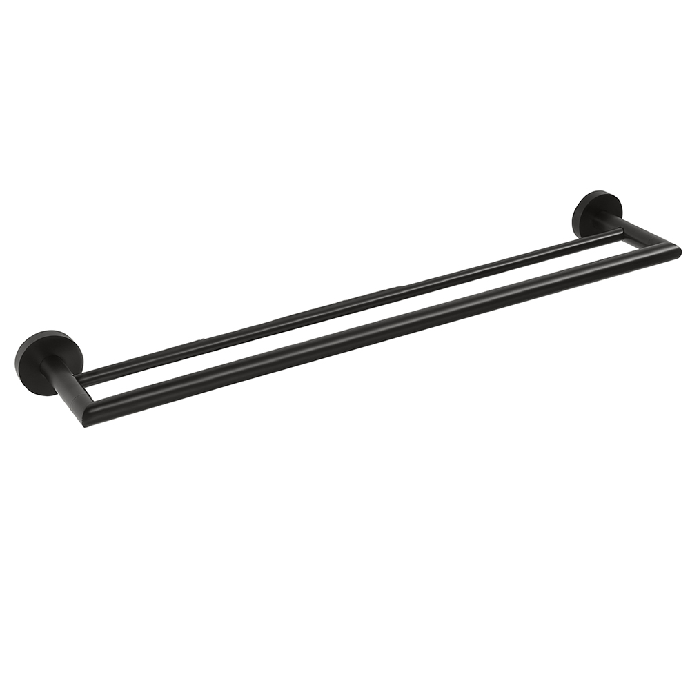 Полотенцедержатель Bemeta Dark 104204050 двойной 60 см