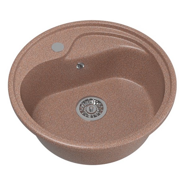 Кухонная мойка Mixline ML-GM10-307 44x44, цвет терракотовый