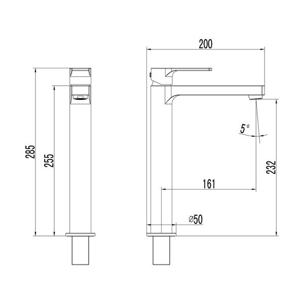 Смеситель Lemark Plus Grace LM1509C для раковины, цвет хром - фото 1