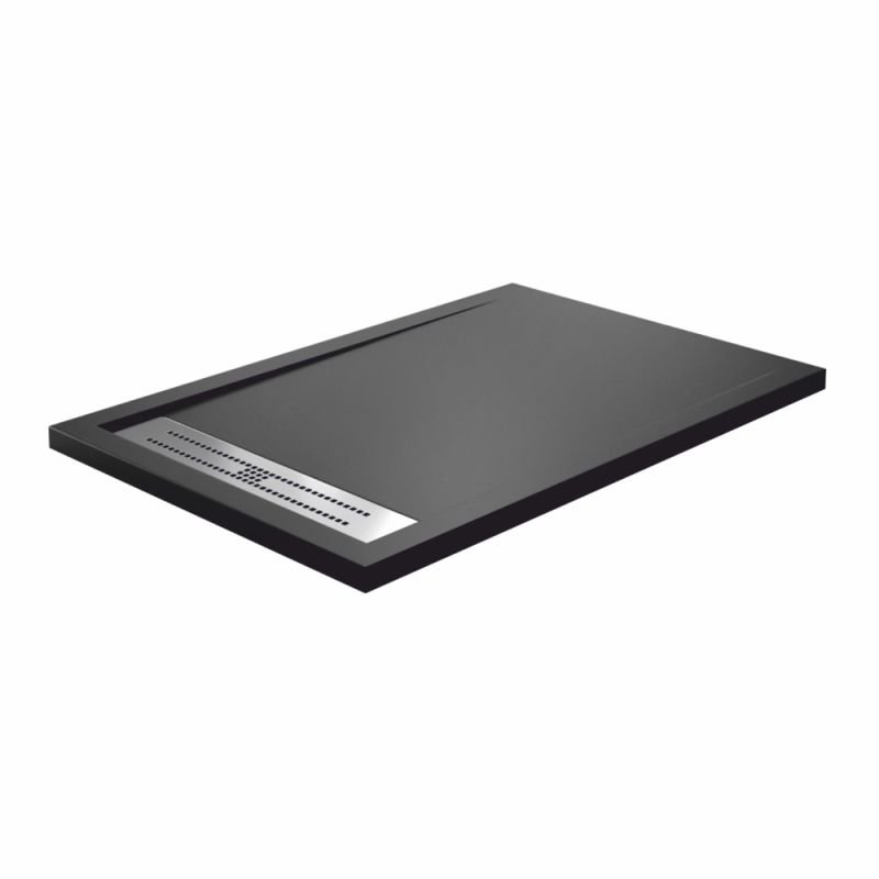 Поддон для душа WasserKRAFT Abens 20T07 120x90, искусственный камень, цвет черный