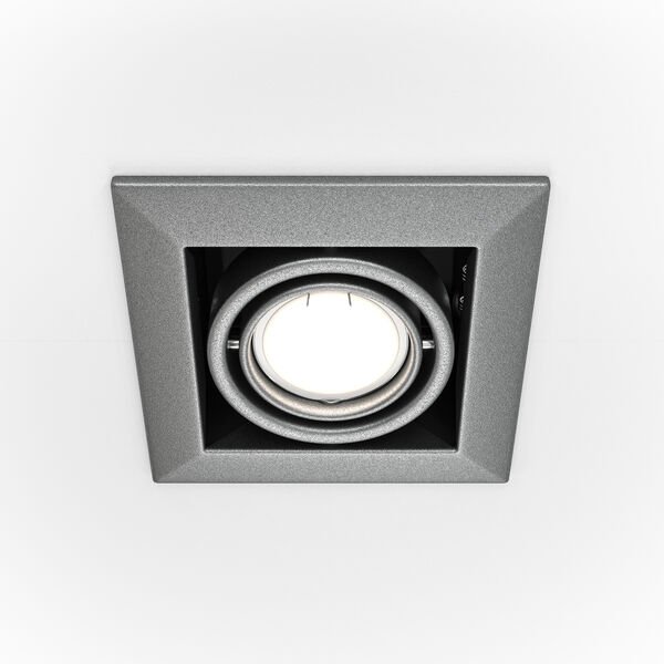 Точечный светильник Maytoni Technicali Metal Modern DL008-2-01-S, арматура серебро