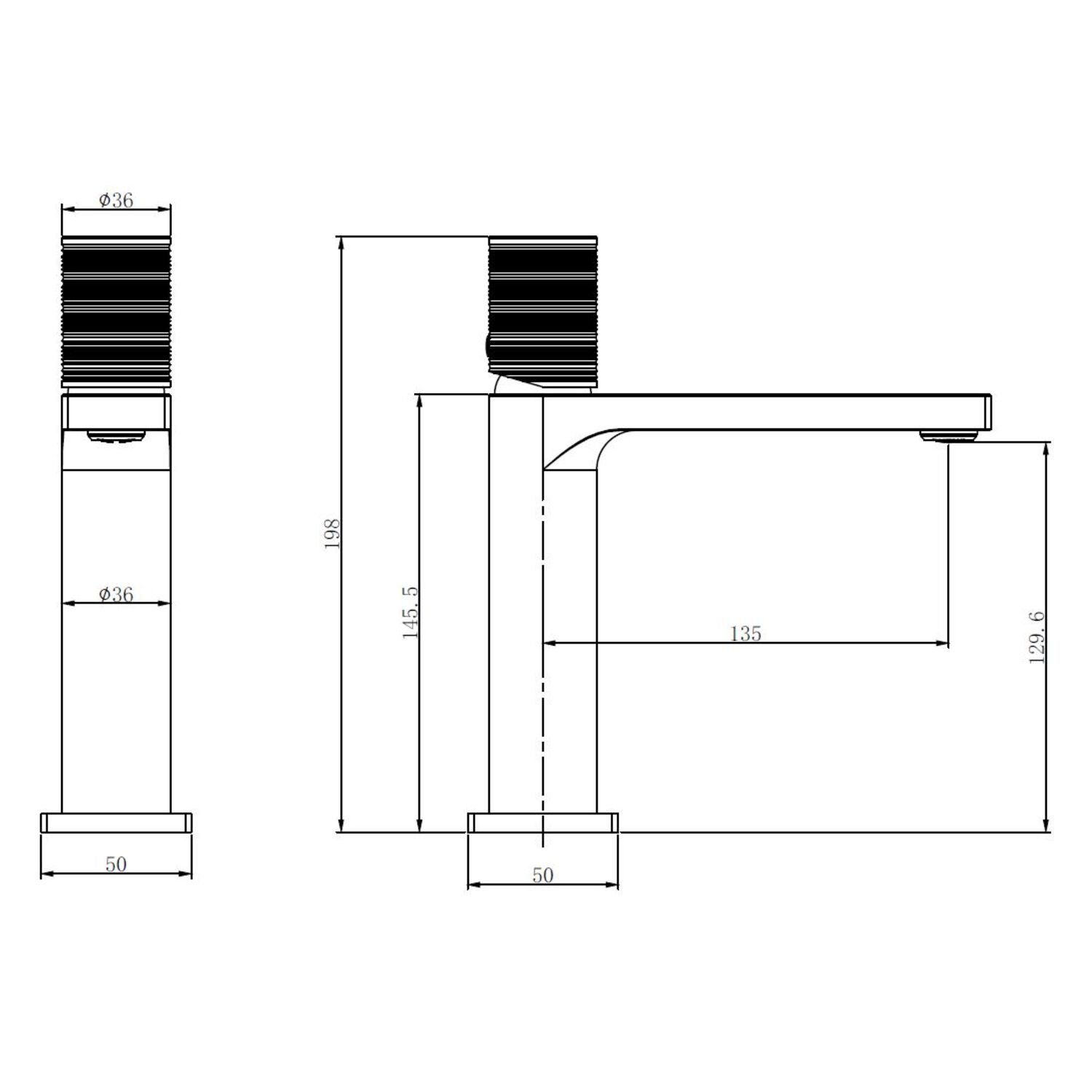 Смеситель Vincea Domus VBF-5DM01CH для раковины, цвет хром - фото 1