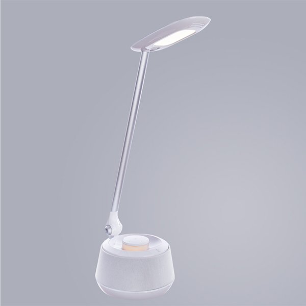 Настольная лампа Arte Lamp Smart Light A1505LT-1WH, арматура белая, плафон металл / пластик / силикон белый, 12х16 см - фото 1