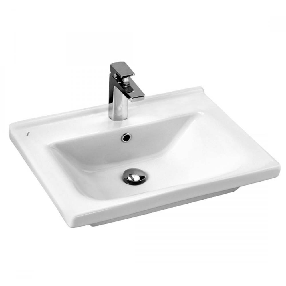 Мебель для ванной Оника Брендон 60, цвет бетон крем / камень светлый