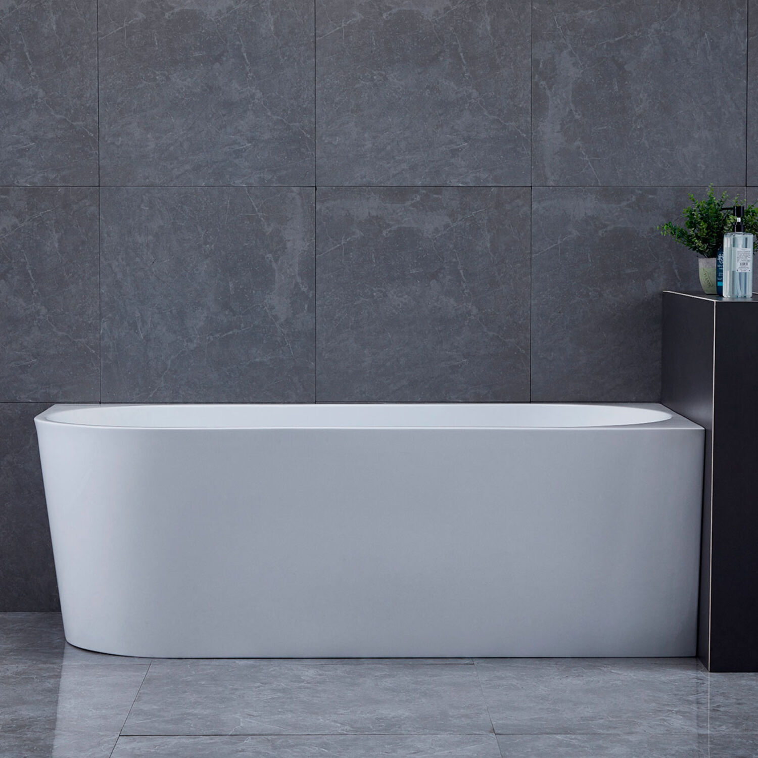 Ванна Vincea VBT-402-1800R 180x80 акриловая, правая, цвет белый - фото 1