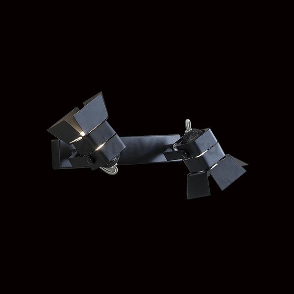 Спот Citilux Рубик CL526522S, арматура черная, плафоны металл черный, 32х16 см - фото 1