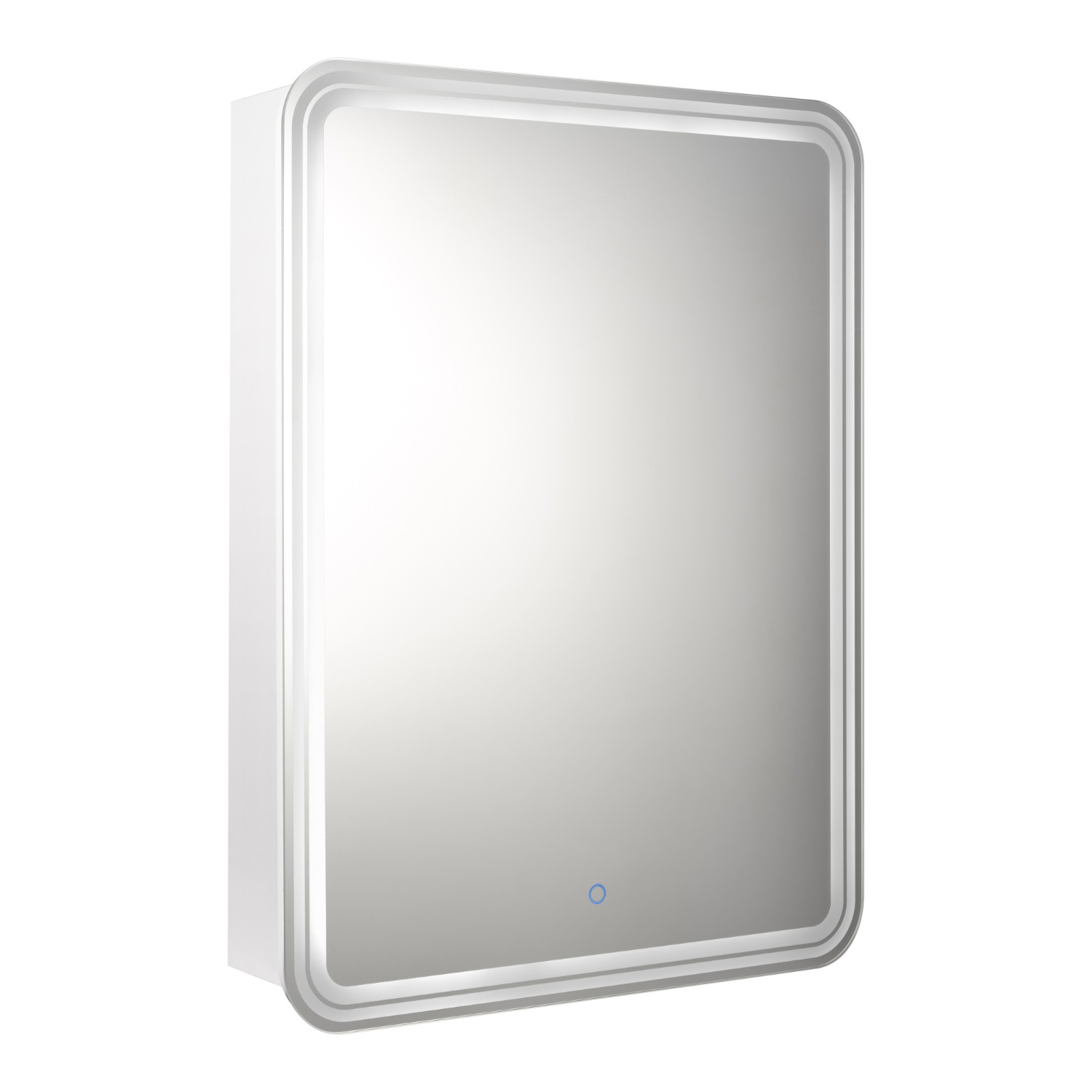 Шкаф-зеркало Stella Polar Анда 60/С, правый, с подсветкой, цвет белый