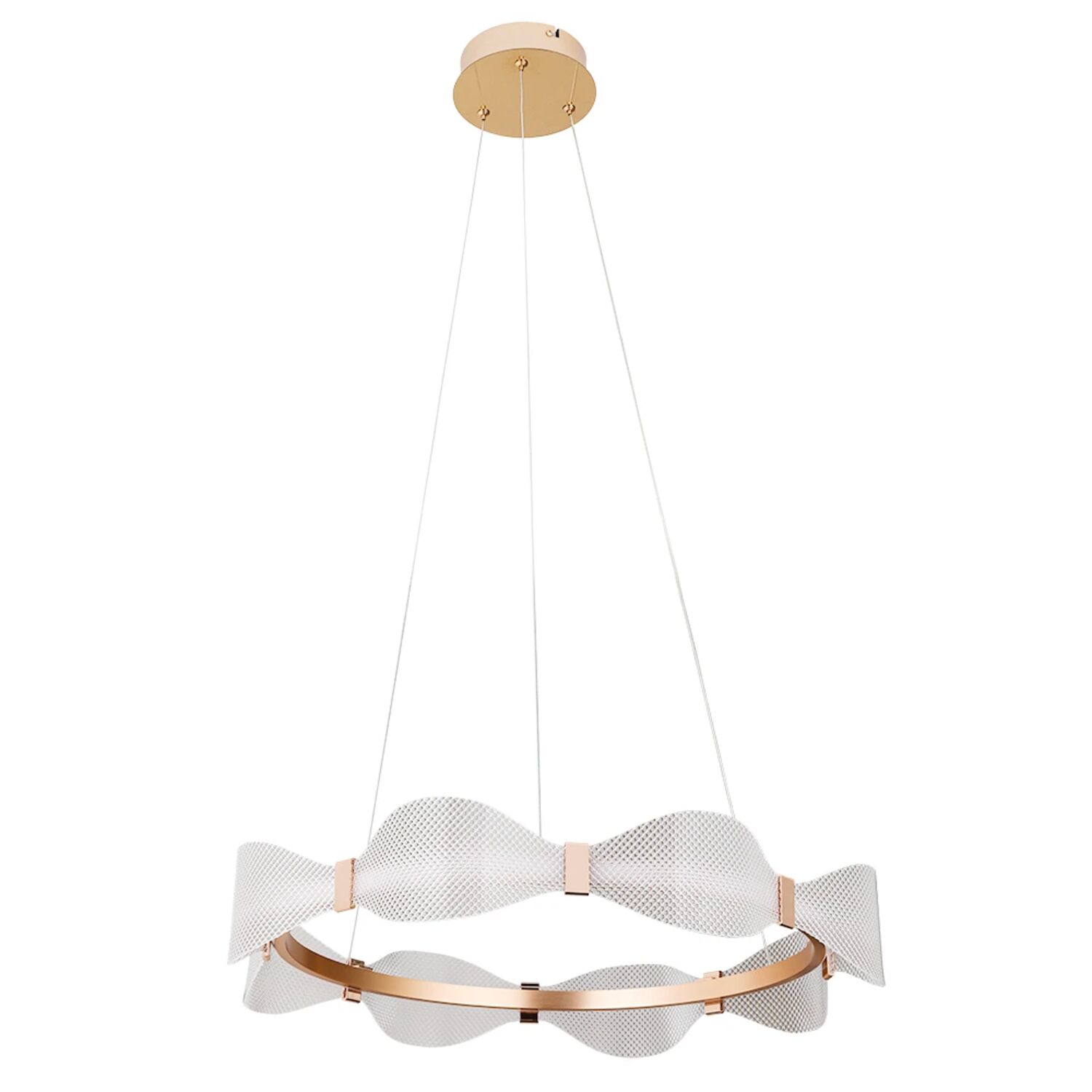 Подвесная люстра Arte Lamp Grace A1868SP-1PB, арматура латунь, плафон акрил прозрачный