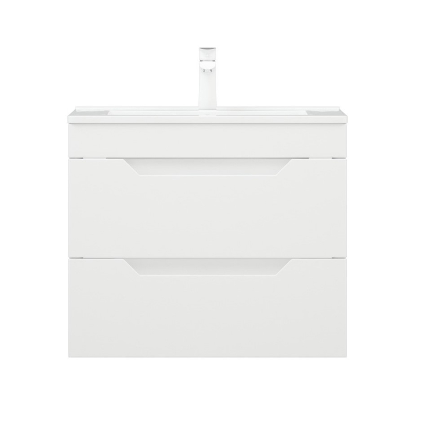 Тумба под раковину Corozo Юта 65, подвесная, цвет белый - фото 1