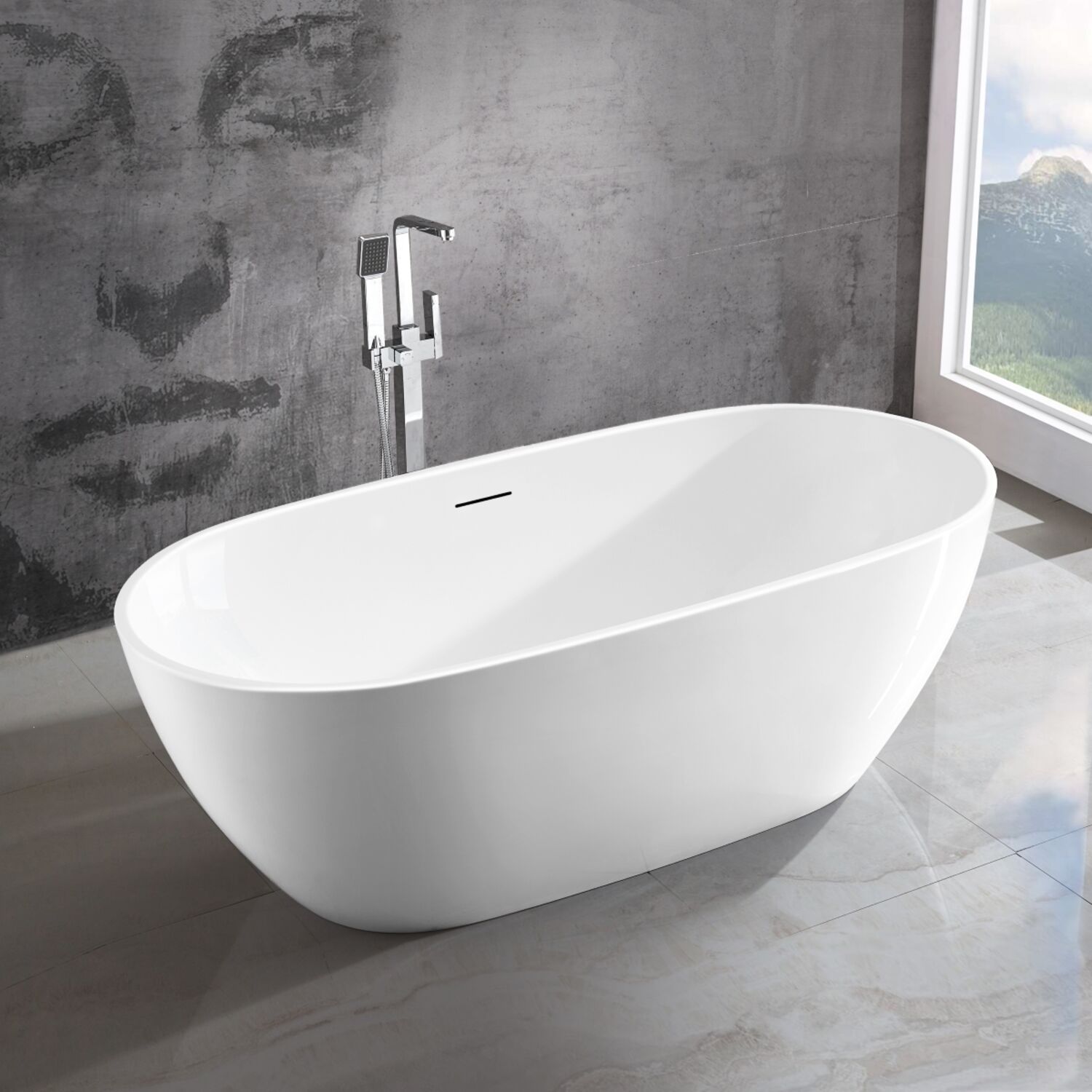 Ванна Vincea VBT-408-1500 150x82 акриловая, цвет белый