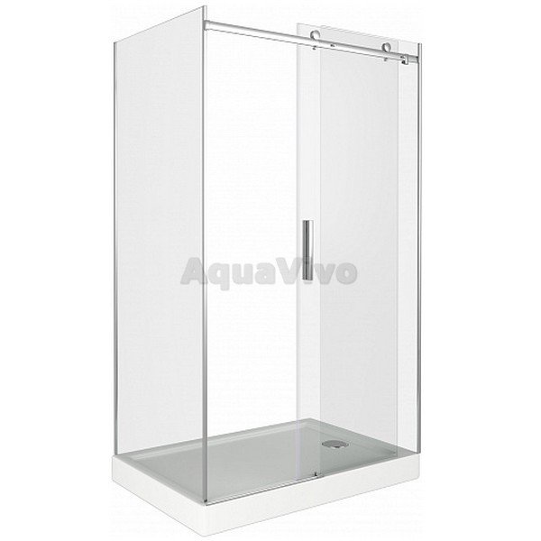 Душевой уголок Good Door Galaxy WTW+SP-C-CH 120x80, стекло прозрачное, профиль хром