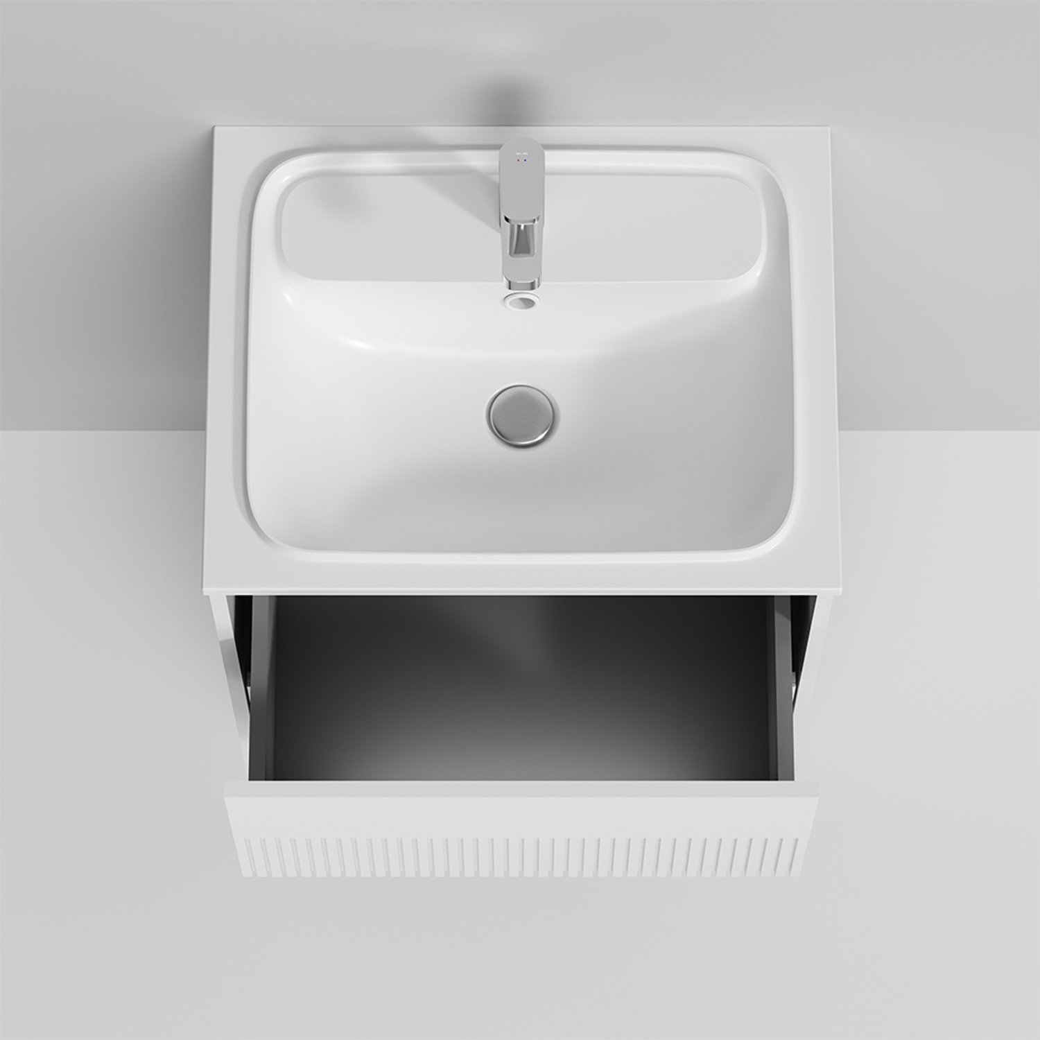 Тумба под раковину AM.PM Func 60, цвет белый матовый - фото 1