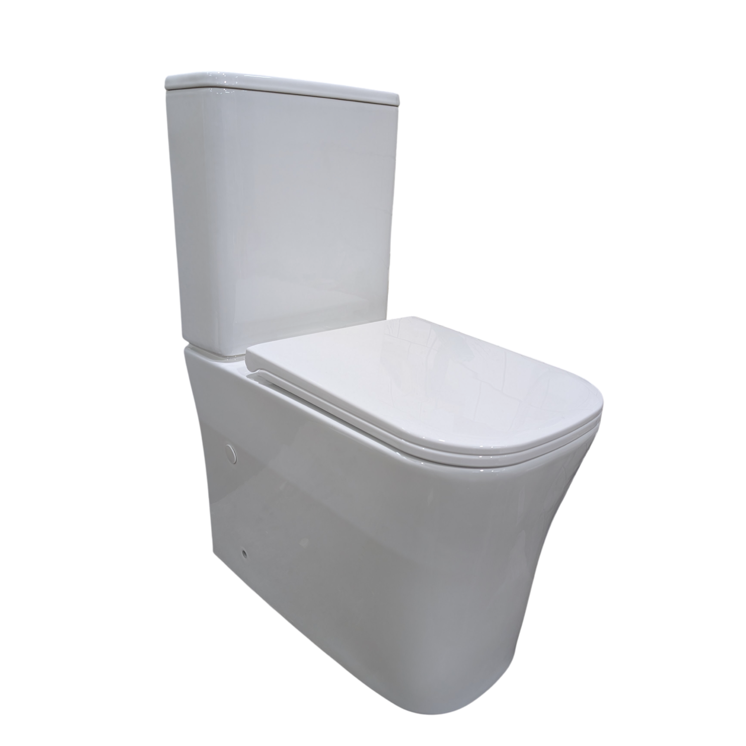 Унитаз JOKI Rise JK3092026 напольный, безободковый, смыв Торнадо, с сиденьем микролифт, цвет белый