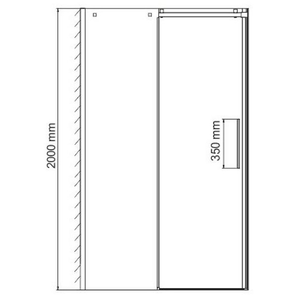 Душевой уголок WasserKRAFT Alme WasserSchutz 15R37 140x100, стекло прозрачное, профиль серебристый - фото 1