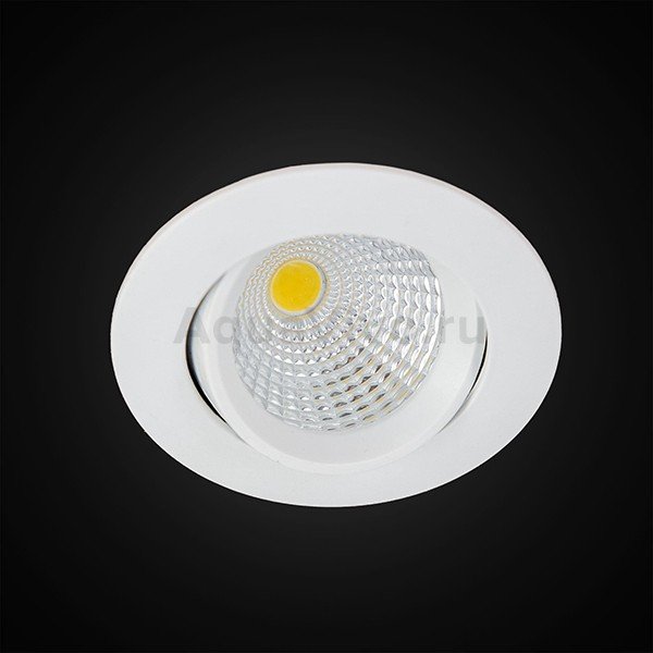 Точечный светильник Citilux Каппа CLD0055N, арматура белая, цветовая температура 4000 K, 8х8 см - фото 1